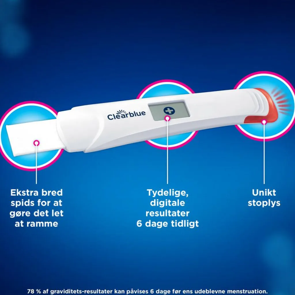 Clearblue Graviditetstest Ultra Early<Børn Graviditetstest|Graviditetstests