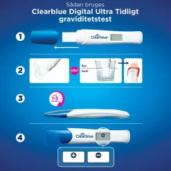 Clearblue Graviditetstest Ultra Early<Børn Graviditetstest|Graviditetstests