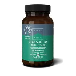 Terranova Green Child vitamin D3 10 ug<Børn Børnevitaminer|Børnevitaminer