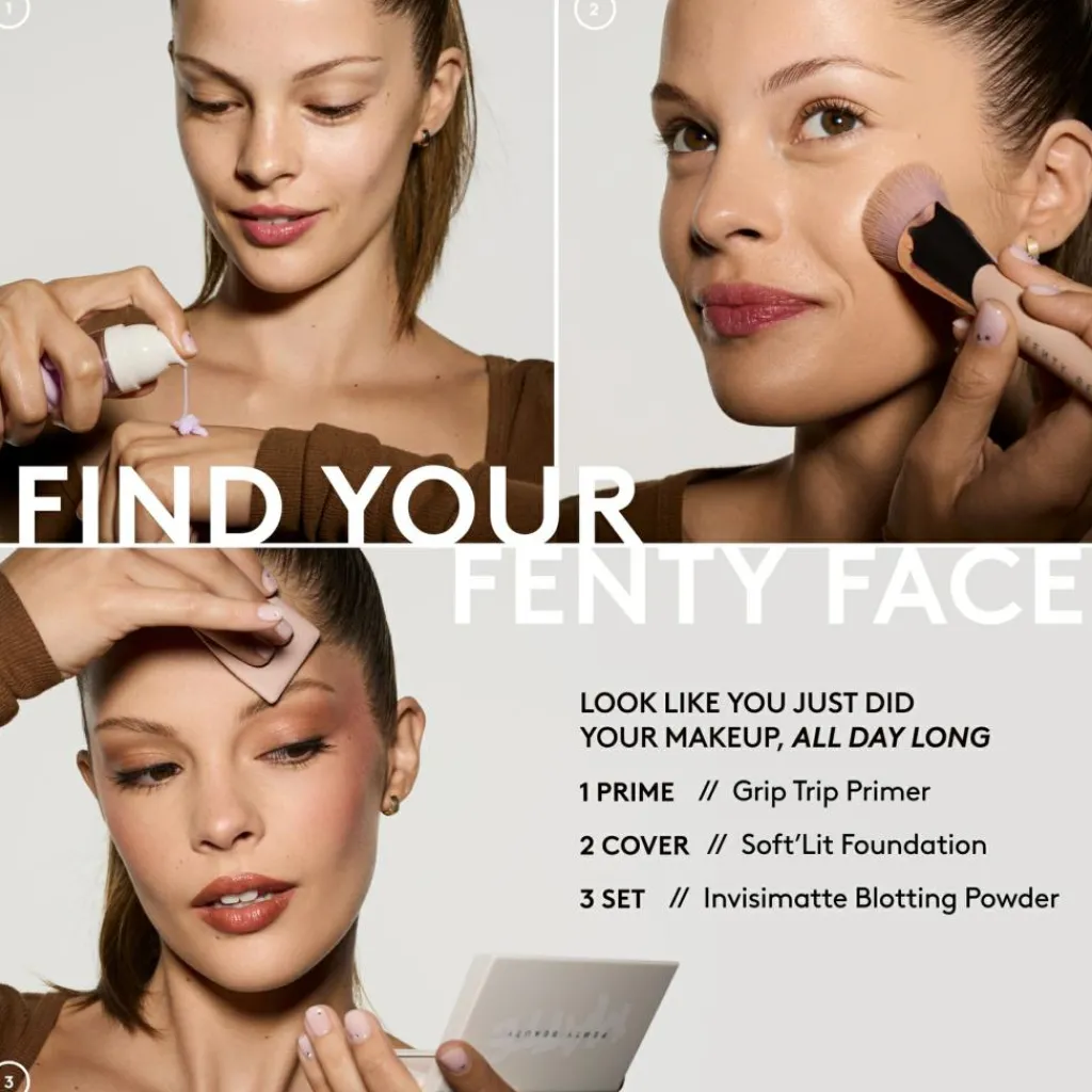 Fenty Beauty Primer>Grip Trip Mattifying + Blurring Primer