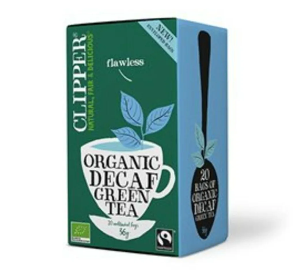Clipper Grøn Te Koffeinfri Ø< Te