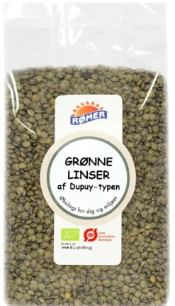 Rømer Pasta, Ris & Bælgfrugter<Grønne linser af Dupuy typen Ø