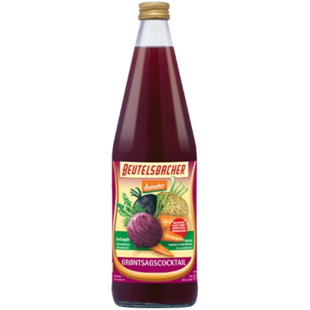 Beutelsbacher Saft, Juice & Iste>Grøntsagscocktail Mælkesyregæret Ø