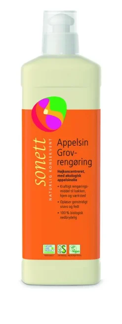 Sonett Rengøring<Grov-rengøring Appelsin