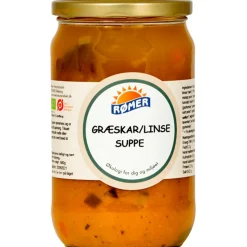 Rømer Færdigretter<Græskar, Linsesuppe Øko