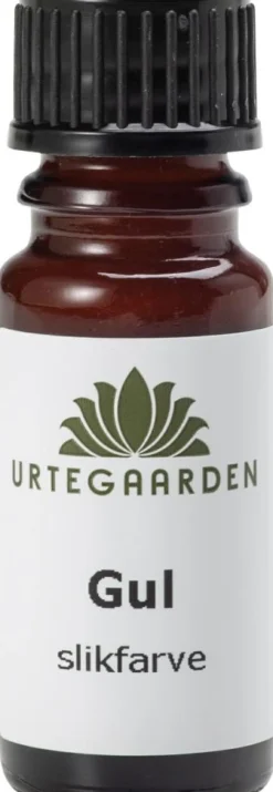 Urtegaarden Gul slikfarve< Lav-Selv-Slik