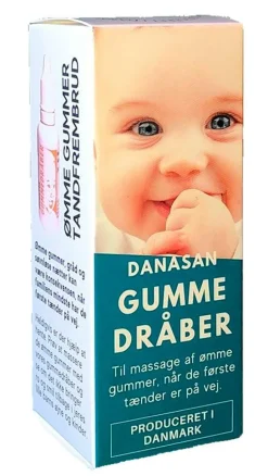 Danasan Tandpleje Til Børn|Smertestillende Til Børn>Gummedråber