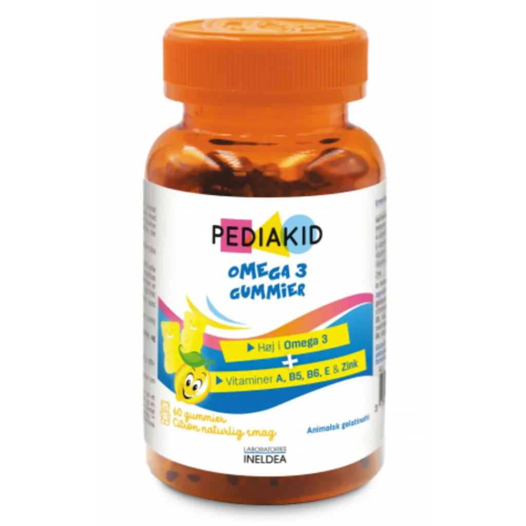 Pediakid Gummies Omega 3 Lemon< Multivitaminer