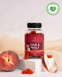 VitaYummy Hair & Nails Peach< Hud, Hår & Negle