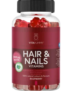 VitaYummy Hair & Nails Raspberry< Hud, Hår & Negle