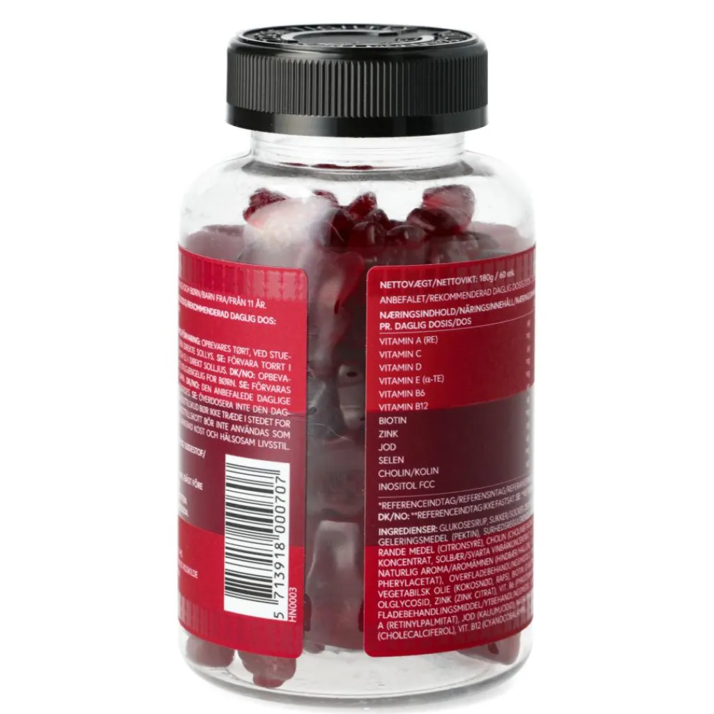 VitaYummy Hair & Nails Raspberry< Hud, Hår & Negle