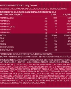 VitaYummy Hair & Nails Raspberry< Hud, Hår & Negle