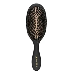 Lenoites Hair Brush Wild Boar with Cleaner Tool< Hårbørster