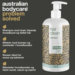 Australian Bodycare Hair Clean Shampoo Mint< Hovedbundspleje