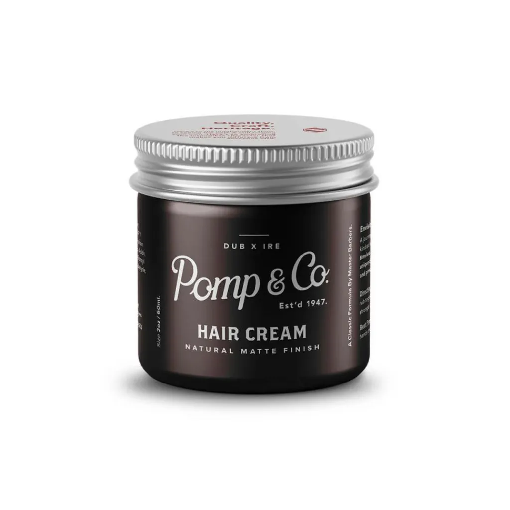 Pomp & co. Hair Cream< Rejsestørrelser