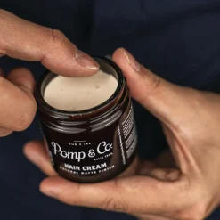 Pomp & co. Hair Cream< Rejsestørrelser