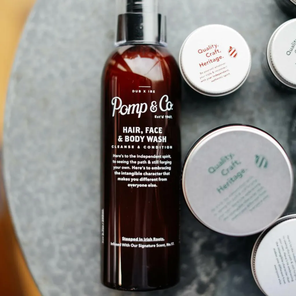 Pomp & co. Hair, Face & Body Wash< Shampoo|Kropspleje