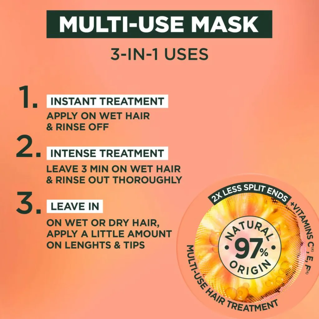 Garnier Specialkure|Hårkur>Hair Food Pineapple Mask