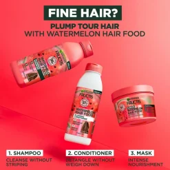 Garnier Specialkure<Hair Food Watermelon Mask