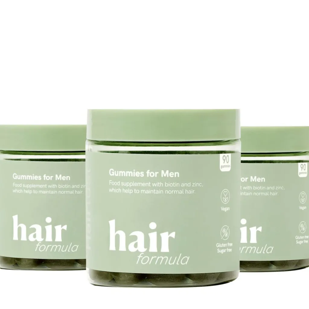 Hairlust Hud, Hår & Negle<Hair Growth Formula Gummies Sugarfree For Men