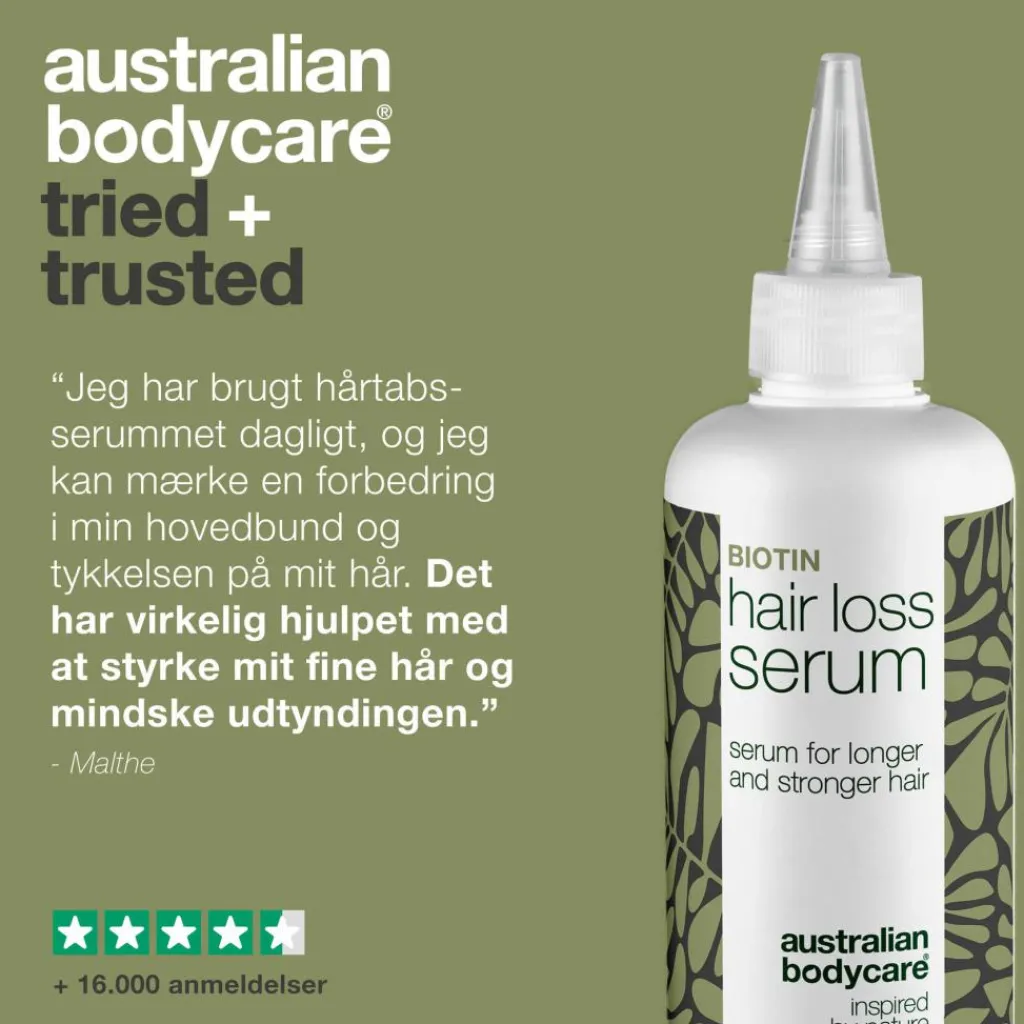 Australian Bodycare Hovedbundspleje|Hårolie & Serum<Hair Loss Serum