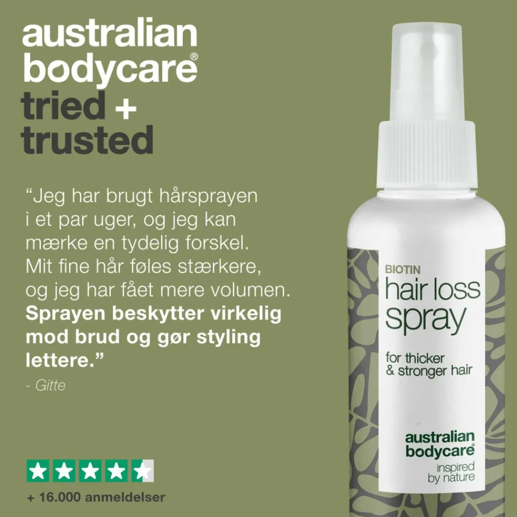 Australian Bodycare Hovedbundspleje|Hårolie & Serum>Hair Loss Spray