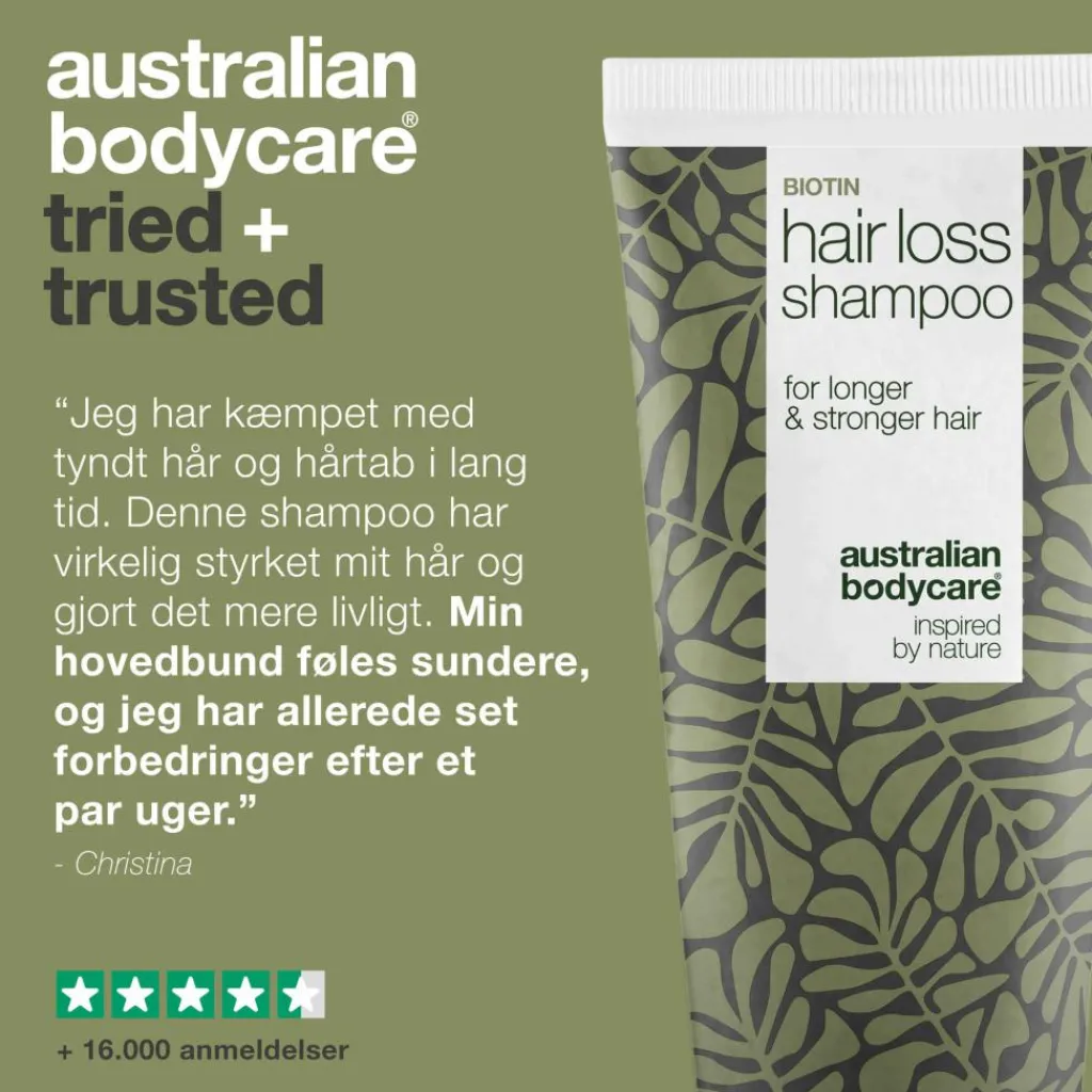 Australian Bodycare Shampoo>Hair Loss Wash