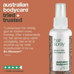 Australian Bodycare Hair Spray<Børn Lus|Lus