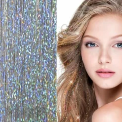 SOHO Hair Extensions|Tilbehør>Hair Tinsels Glitter Extensions