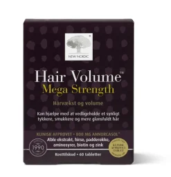 New Nordic Hair Volume Mega Strength< Hud, Hår & Negle