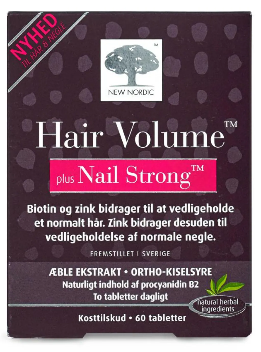 New Nordic Hud, Hår & Negle<Hair Volume Nail Strong