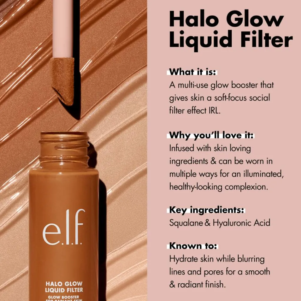 e.l.f. Highlight & Contour>Halo Glow Liquid Filter
