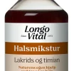 Longo Vital Halsmikstur med Lakrids og Timian< Ondt I Halsen|Luftveje