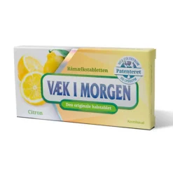 Væk i morgen Halstabletter med Citron smag< Øvrige Kosttilskud