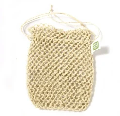 SÆBEVÆRKSTEDET Scrub & Exfoliering>Hampnet med snøre, til fast sæbe, Fairtrade