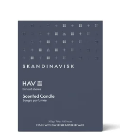 SKANDINAVISK Lys & Lamper|Duft Til Hjemmet<HAV Duftlys med Låg