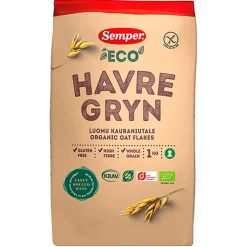 Semper Gryn, Flager & Drys>Havregryn glutenfri Ø
