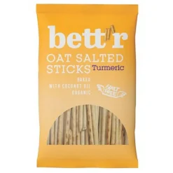 BETT'R Havresnacks m. gurkemejerod Ø< Chips & Kiks