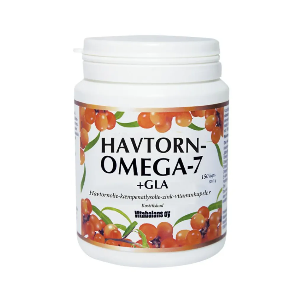 Vitabalans Oy Hud, Hår & Negle>Havtorn Omega 7+GLA