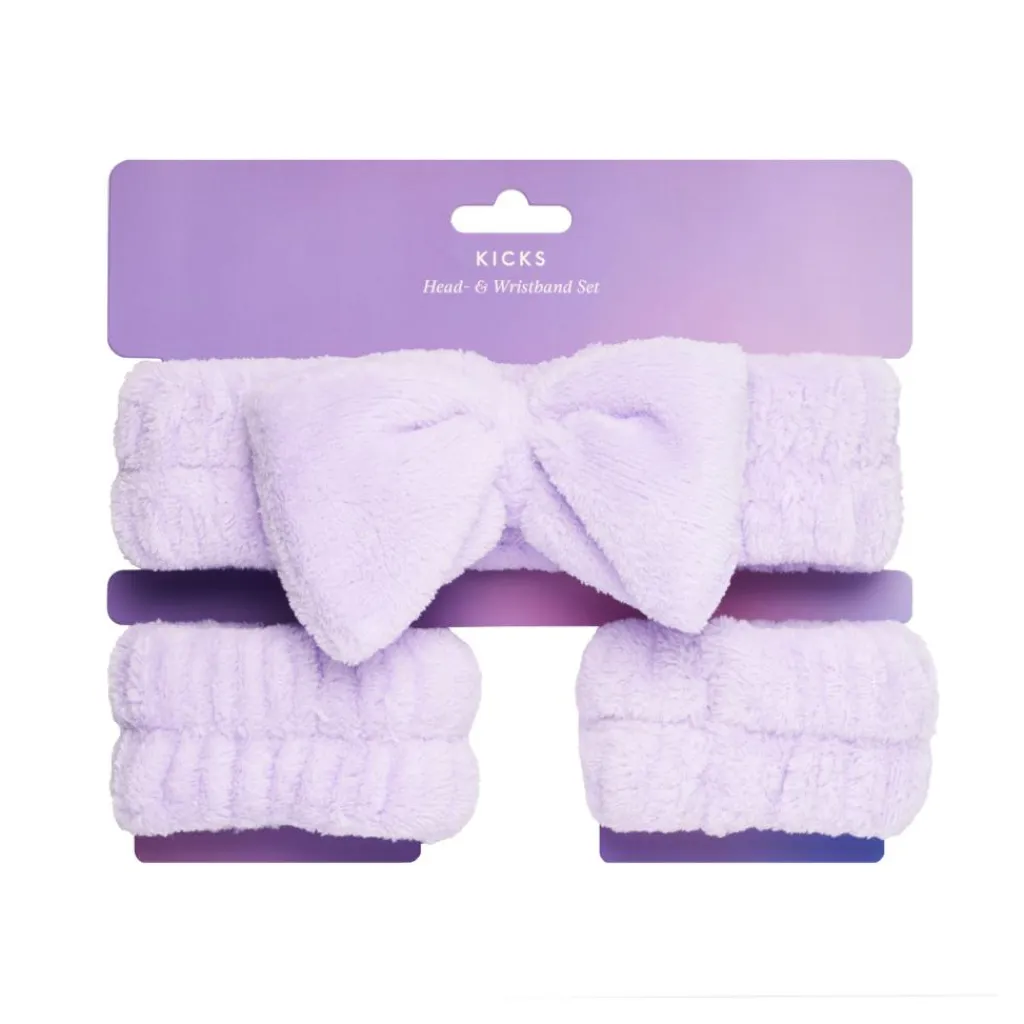 KICKS Beauty Head- & Wristband Set< Øvrigt