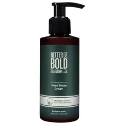Better Be Bold Barberskum & Gel<Head Shave Cream Ultra-glide formular