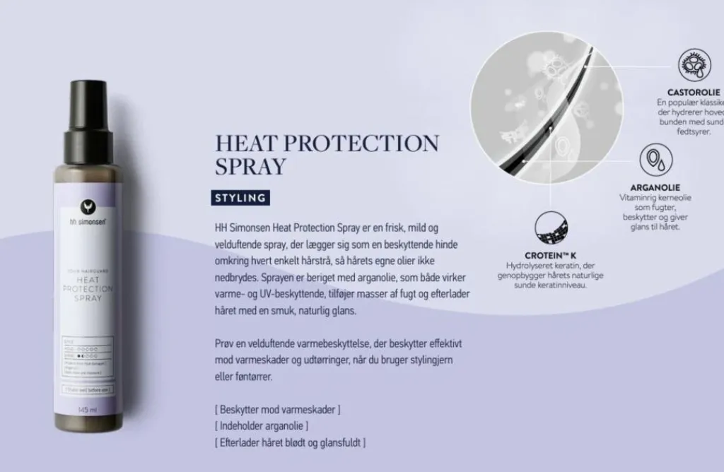 HH Simonsen Heat Protection>Heat Protection Spray