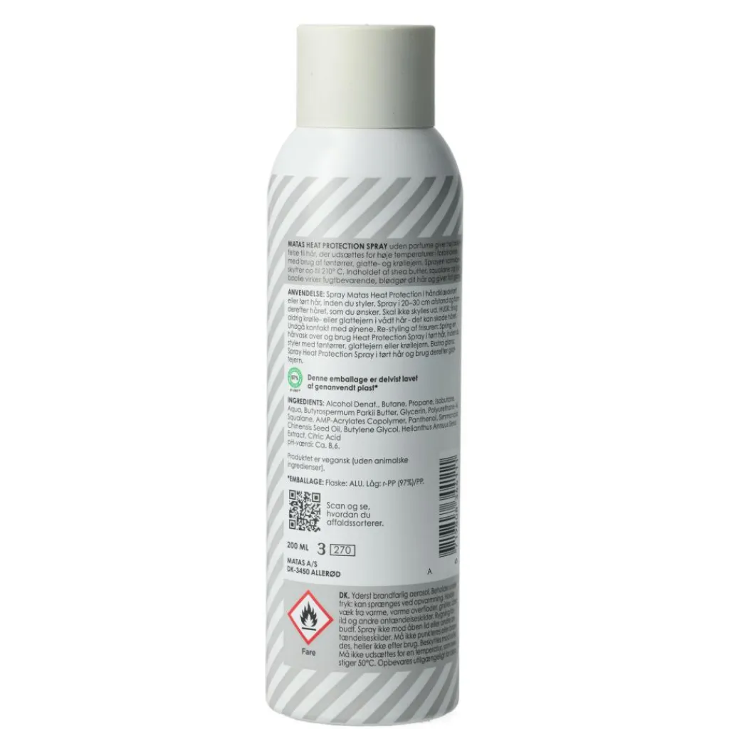 Matas Striber Heat Protection Spray Uden Parfume< Tørshampoo