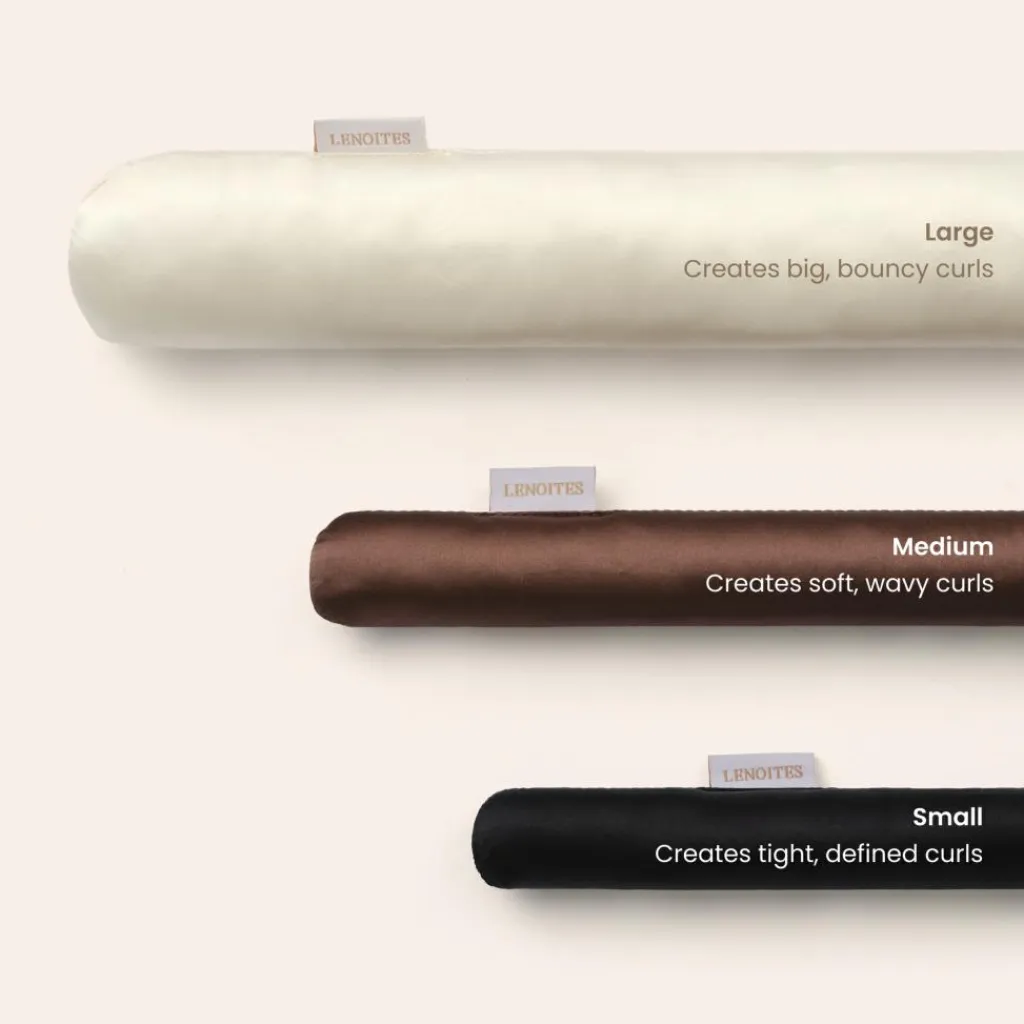 Lenoites Heatless Curls In Mulberry Silk< Curlers