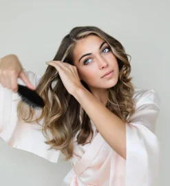 Lenoites Heatless Curls In Mulberry Silk< Curlers