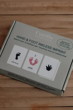 Vanilla Copenhagen Hånd og fodaftryk Stempelsæt<Børn Dekoration