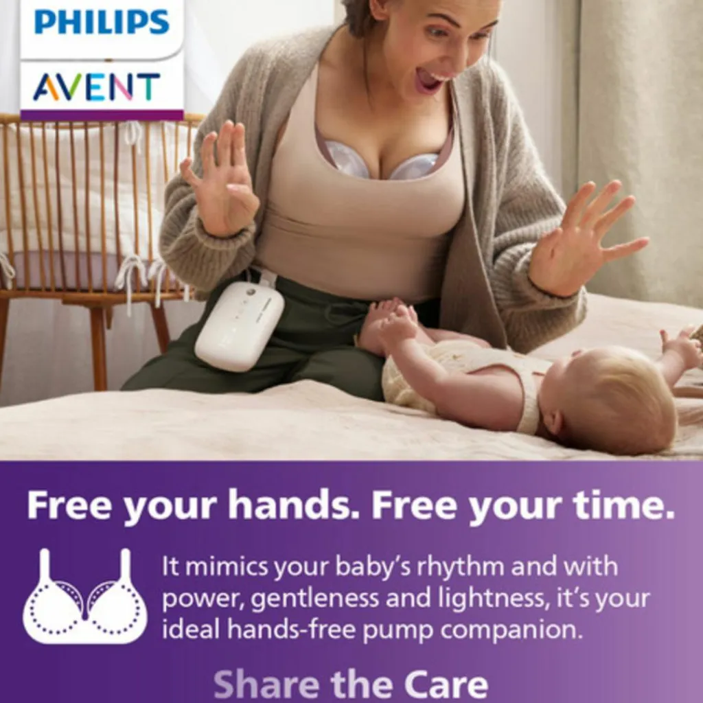 Philips Avent Håndfri Brystpumpe<Børn Brystpumper