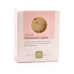 SÆBEVÆRKSTEDET Håndpleje<Håndlavet sæbe Vildrose