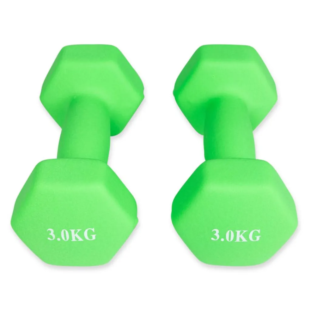 ASG Håndvægt Sæt Neopren< Fitnessudstyr
