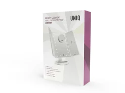 UNIQ Makeupspejle>Hollywood Makeup Spejl Trifold Med Lys